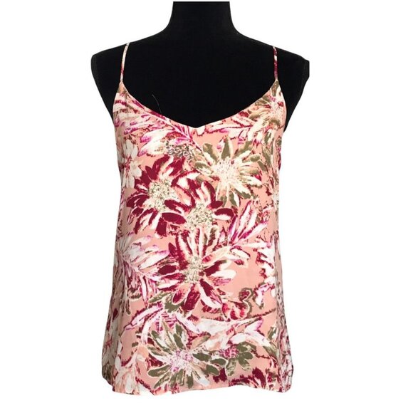 Violet & Claire Blush Pink Floral Cami Tank Top- Size Small - Picture 1 of 5